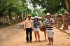 With clients, Siem Reap, Preah Khan temple