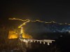 night view of Wall, Beijing, Great Wall night view of Wall, Beijing, Great Wall