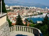 A view from Marjan hill, Split