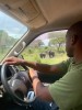 Arnold driving to murchison falls national park, Masindi, murchison falls national park