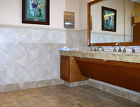 Bathroom tile