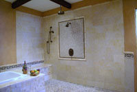 Bathroom wall tile