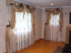 Window draperies 