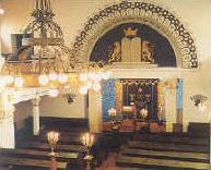 Finland  Inside of synagogu
