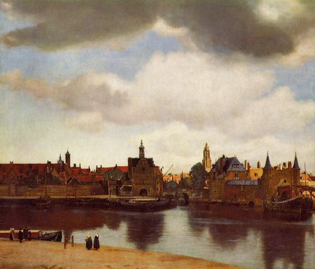 Joyce. View of Delft by Johannes Vermeer, 1660-1661