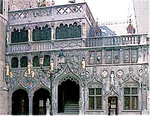 Hôtel de ville de la salle gothique de Bruges