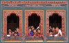 Children watching tsechu