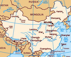 Map of China