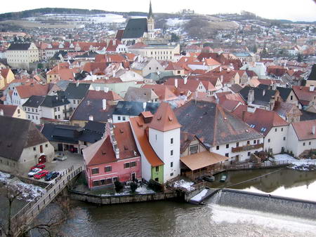 Karolina Kortusova. Cesky Krumlov