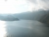 Cuicocha crater lake in the Cotacachi - Cayapas Park Cuicocha crater lake in the Cotacachi - Cayapas Park