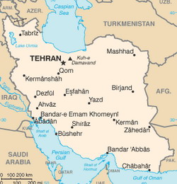 Map of Iran