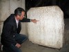 Reading a Latin Inscription at the place of the Trial of Jesus Reading a Latin Inscription at the place of the Trial of Jesus