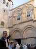 The entrance to the Holy Sepulchre The entrance to the Holy Sepulchre