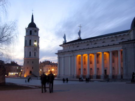 Giedrius. The Cathedral and the chapel of St. Casimir
