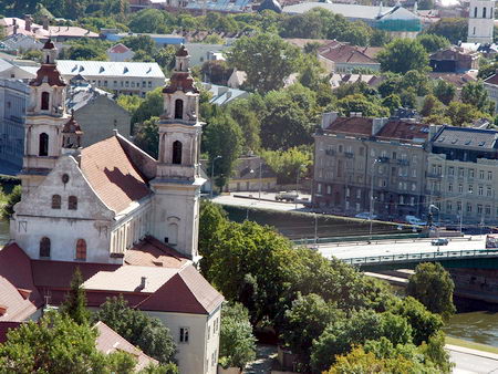 Marius. Beautiful view of Vilnius