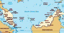 Map of Malaysia