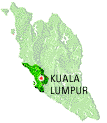 Private tour in Malaysia. Map. Kuala Lumpur.