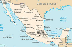 Map of Mexico