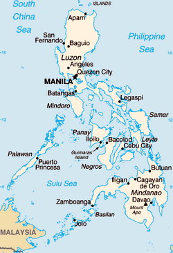 Map of Philippines