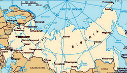 Map of Russia