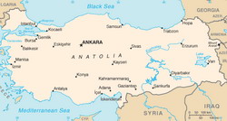 Map of Turkey