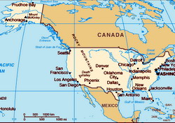Map of United States