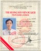 Professional license / certificate:
