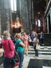 Explaining in Saint Bavo Cathedral, Antwerp, Ghent