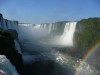 Brazilian Falls at the end of the catwalk., Iguassu Falls