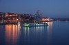 Valparaiso at night, Santiago