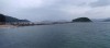 Kiu Tsui Chau and the small islet of Kiu Tau, connected at low tide by a tombolo., Sai Kung