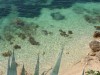 clear Brac sea, Split