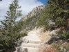 Bufavento castle - steep ascent/descent from/to parking lot, Kyrenia, Pentadactylos mountains
