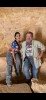 Inside pyramids with guest, Giza, Pyramids