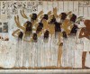 women at a funeral, Luxor, Nobles tombs