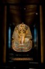 Tutankhamun, the famous boy king, is one of the most iconic pharaohs of ancient Egypt, known for his richly preserved treasures., Giza, Grand Egyptian Museum.