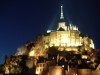 mont saint michel at night, Rennes