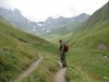 Chaukhi mountains panorama - Juta village, Kazbegi