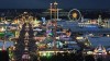 Oktoberfest by night, Munich, Munich