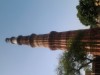 free standing tower wigh indo islamic archetecture, New Delhi, qutab minar