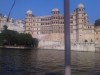 city palace ad viewed from pichhola lake, Udaipur, city palace