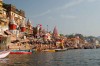 holy ghats and hindus bussy with rituals, Varanasi