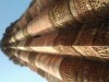 angular and rounded flutings, New Delhi, qutab minar