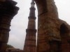 qutab minar through arch, New Delhi, qutab minar