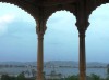 fatehsagar  view from Rajiov garden, Udaipur, fateh sagar