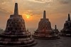 Sunrise at Borobudur, Jogja, Central Java, Indoneisa