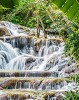 Dunns river falls in Ocho Rios, Jamaica