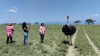 Walking Safari with Guests, Lake Naivasha, Crescent Island