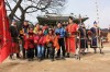 Photo time with guards, Suwon, Sowon Hwasung fortress