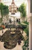 Architecture and interior courtyard made in Morocco, Marrakech, Riad